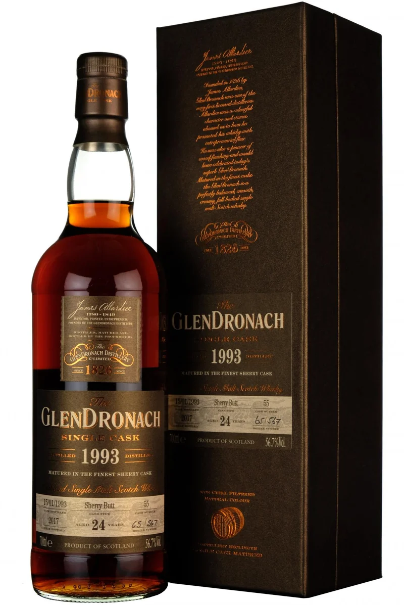 Glendronach 1993-2017 | 24 Year Old | Single Cask 55 | Batch 16