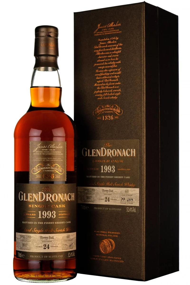 Glendronach 1993-2017 | 24 Year Old | Single Cask 445 | Batch 16