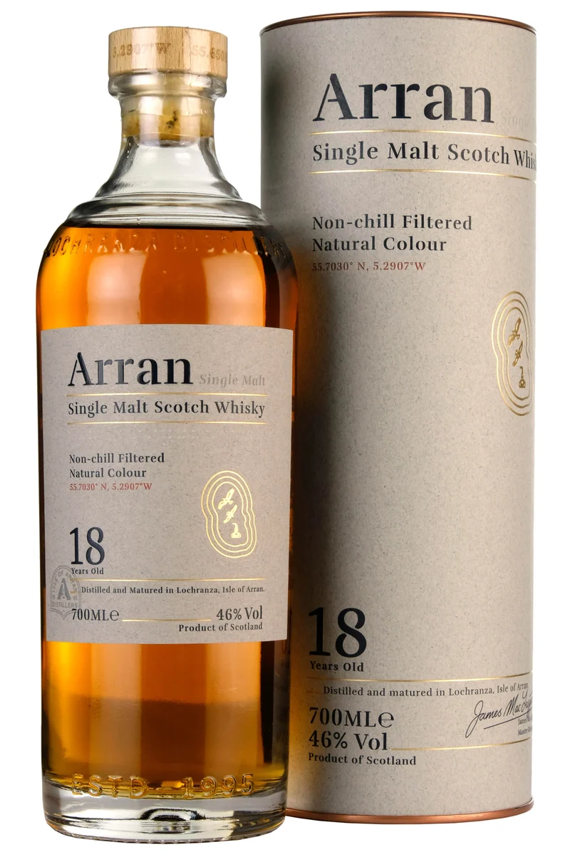 Arran 18 Year Old Bottled 2022