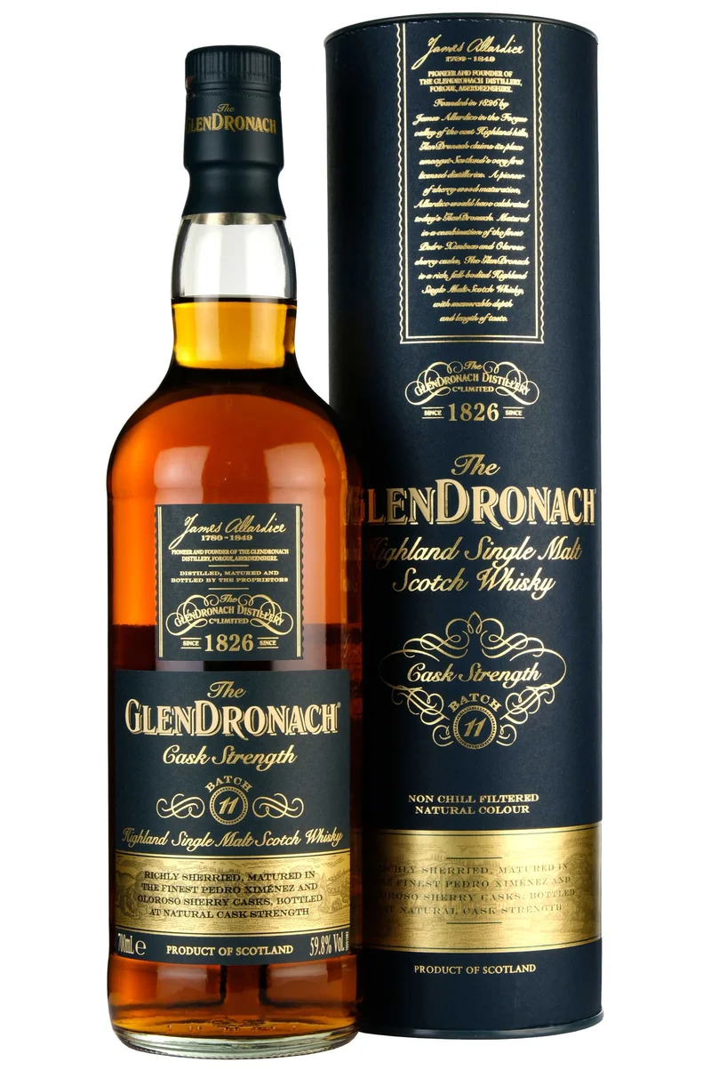 Glendronach Cask Strength Batch 11 Bottled 2022