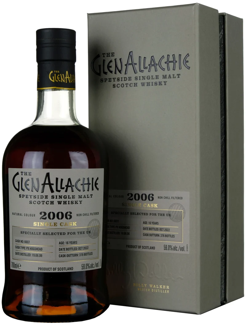 Glenallachie 2006-2022 | 16 Year Old Single Cask 6607 UK Exclusive