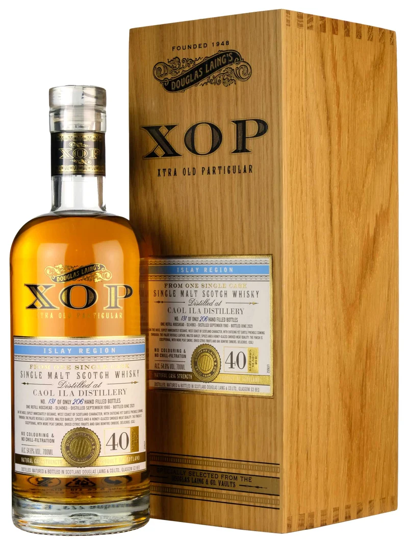 Caol Ila 1980-2021 | 40 Year Old XOP Single Cask DL14963