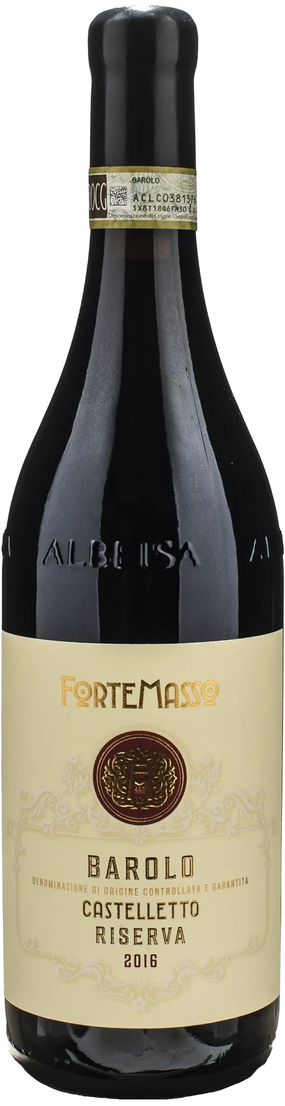 Fortemasso Barolo Castelletto Riserva 2016
