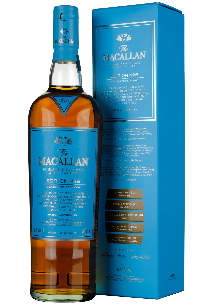 Macallan Edition No.6 Bottled 2020