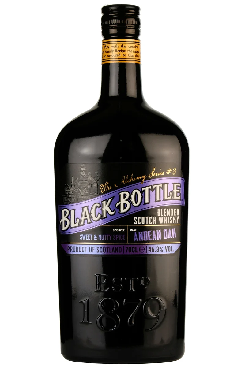 Black Bottle Andean Oak Alchemy Series 3