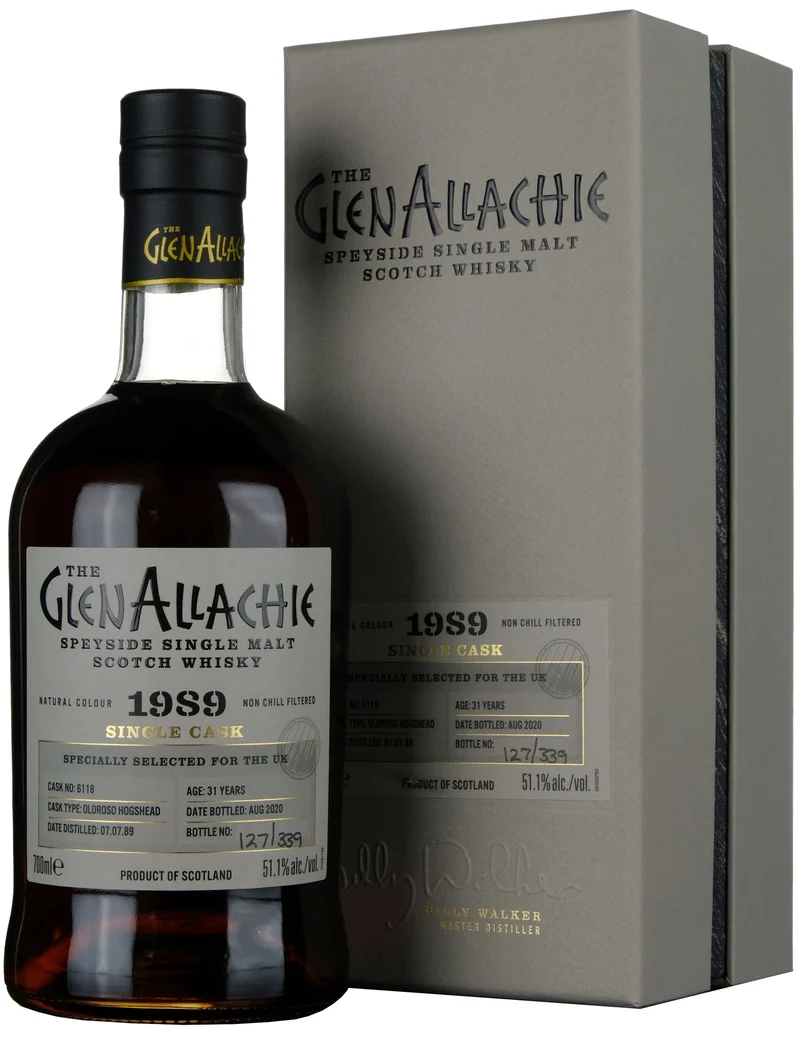 Glenallachie 1989-2020 | 31 Year Old Single Cask 6118 UK Exclusive