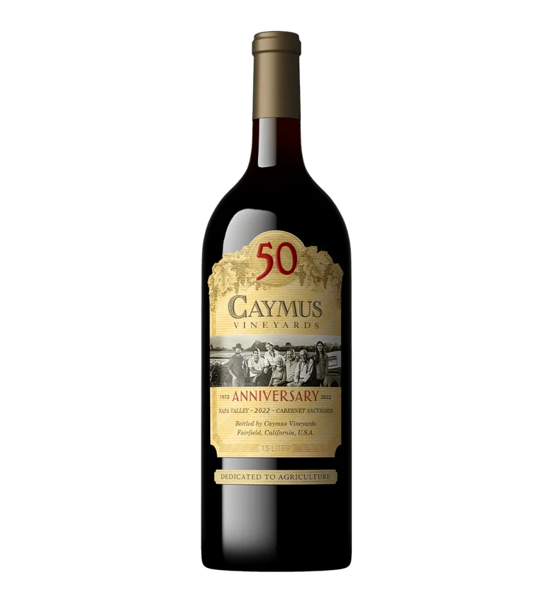 Caymus Cabernet Sauvignon Napa Valley 50th Anniversary 2022 Magnum