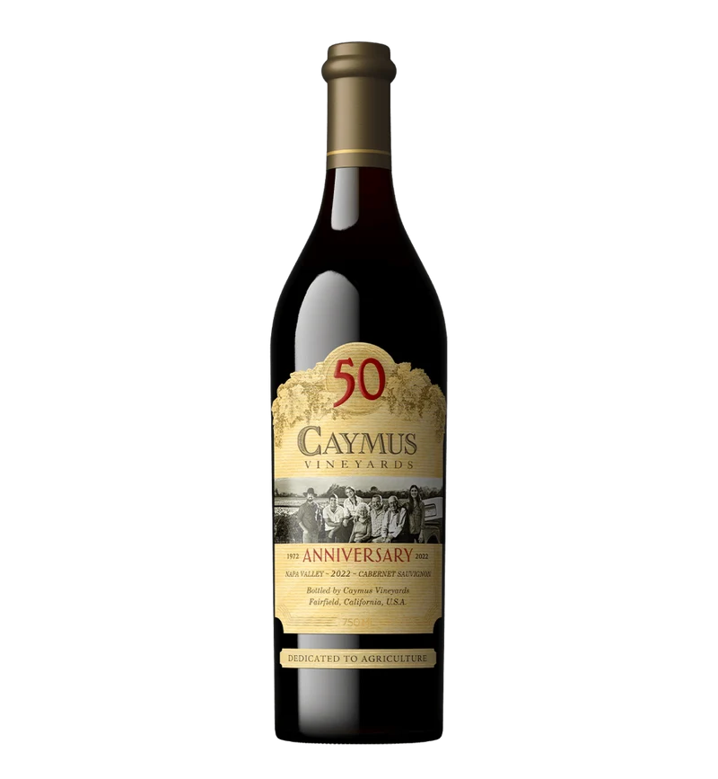 Caymus Cabernet Sauvignon Napa Valley 50th Anniversary 2022