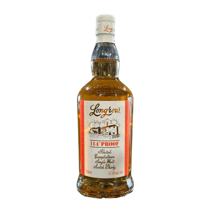 Longrow Peated Cask Strength 114 Proof Single Malt Scotch Batch No. 2