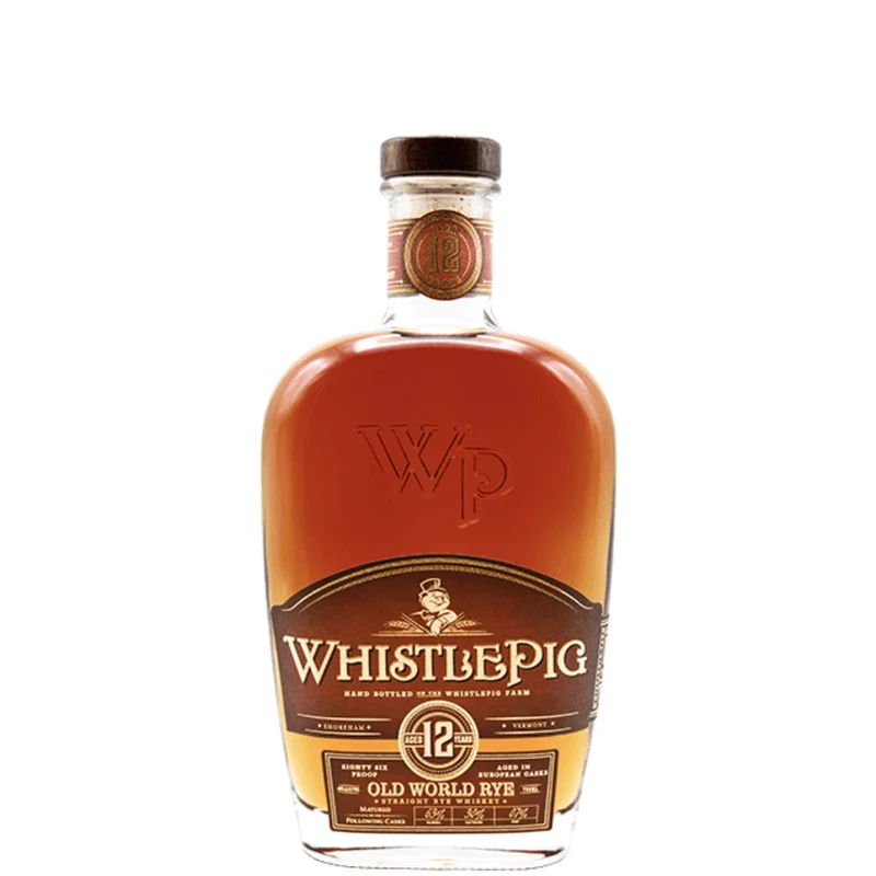 WhistlePig 12 Year Old World Rye Whiskey 750ml