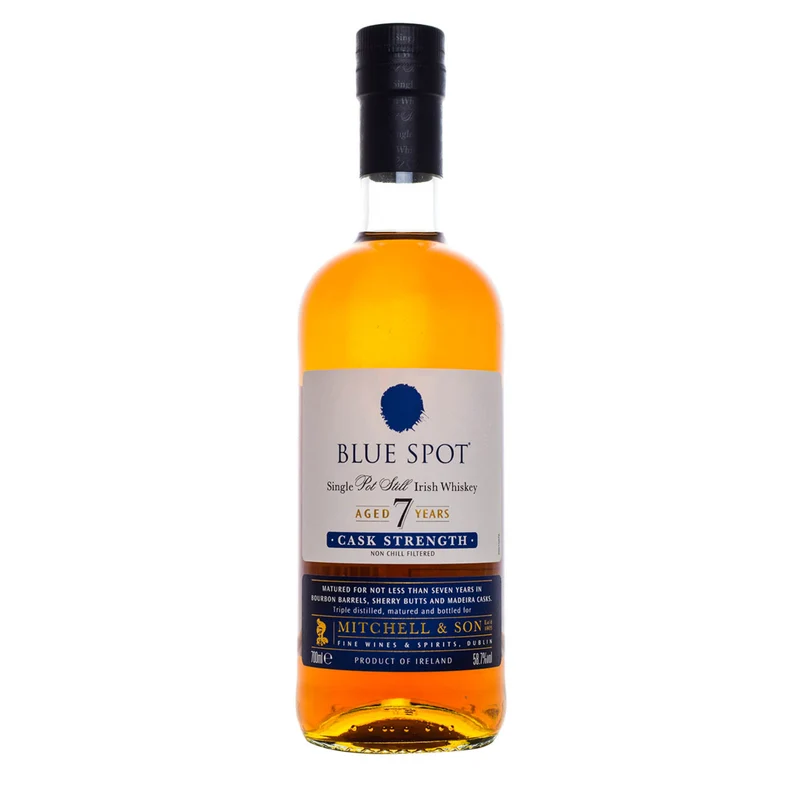 Blue Spot 7 Year Old Cask Strength Irish Whiskey