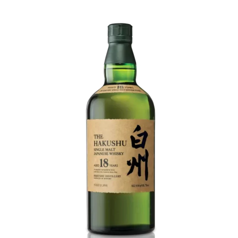 The Hakushu 18 Yr Single Malt Japanese Whisky 750ml