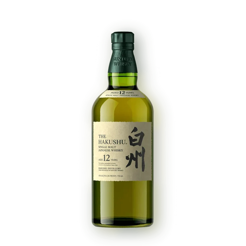 The Hakushu 12 Yr Single Malt Japanese Whisky 750ml