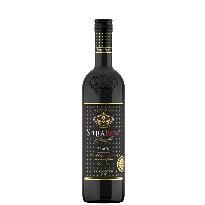 Stella Rosa Black Semi-Sweet Red Wine 750ml