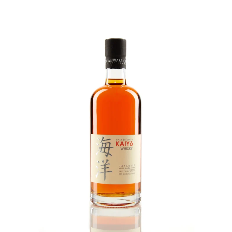 Kaiyo Whiskey Mizunara Oak Cask Strength Japan