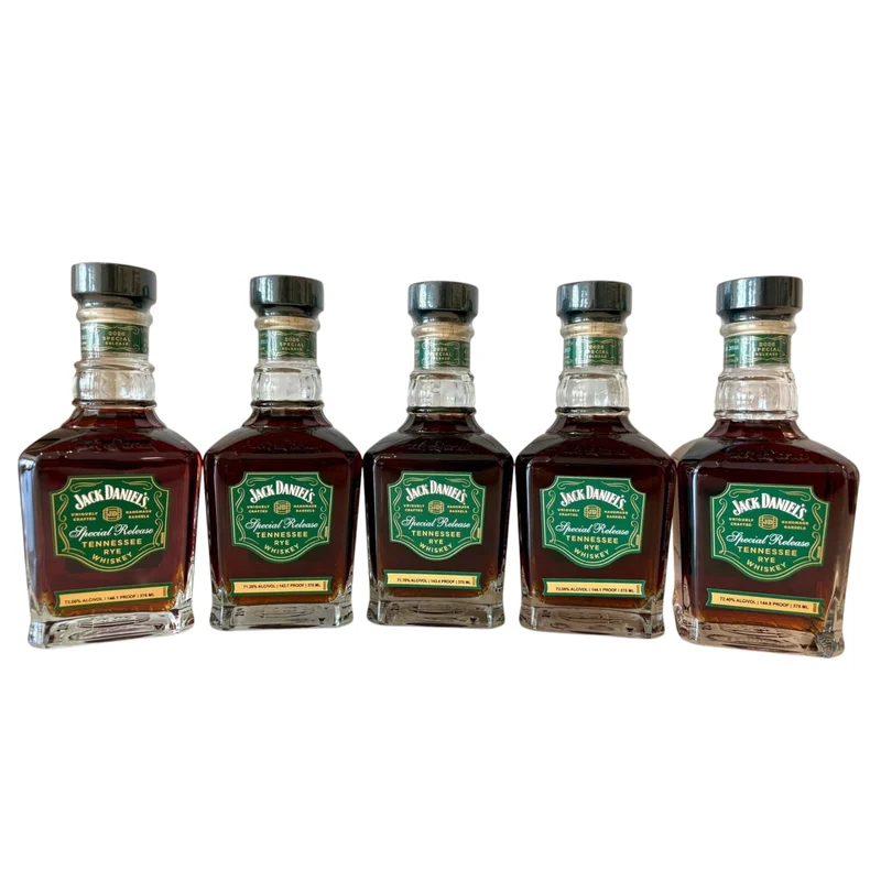 Jack Daniel's 2026 Special Release Small Batch Rye 5 Bottle Set