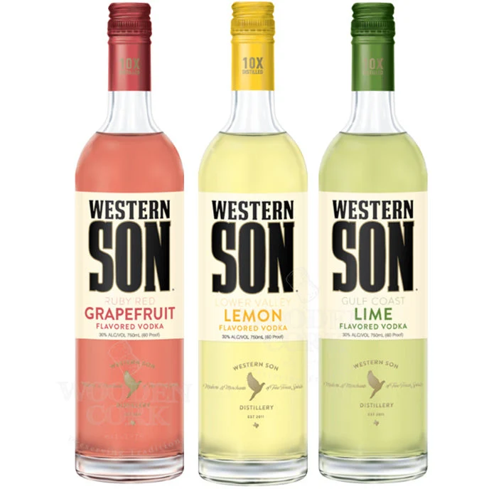 Western Son Grapefruit & Lemon & Lime Vodka Bundle