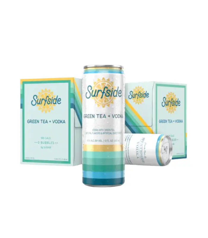 Surfside Green Tea Vodka 4-Pack