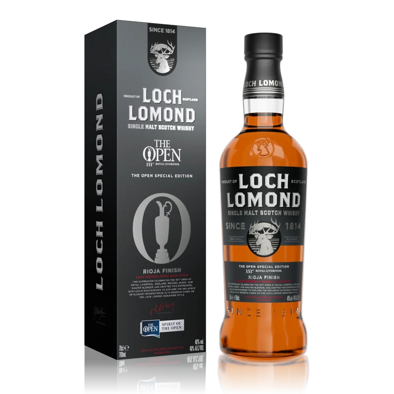 Loch Lomond The Open Special Edition – 151st Royal Liverpool Single Malt Scotch Whiskey