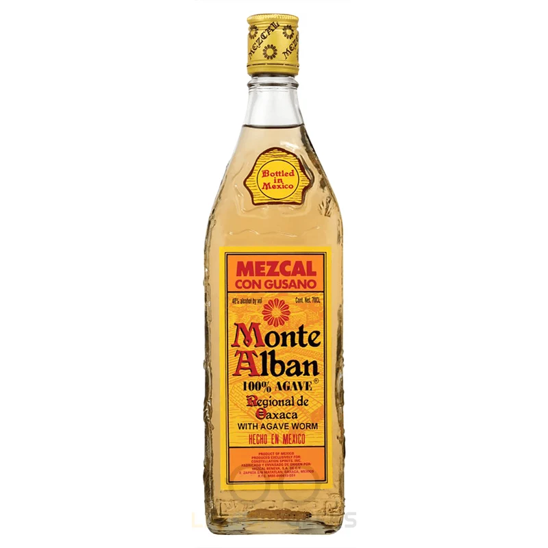 Monte Alban Mezcal Con Gusano
