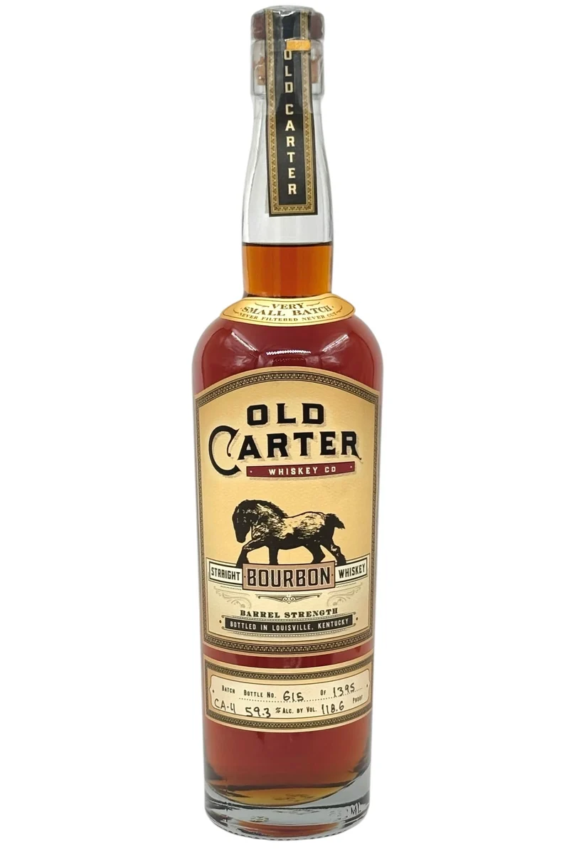 Old Carter Batch 4-CA Barrel Strength Straight Bourbon Whiskey