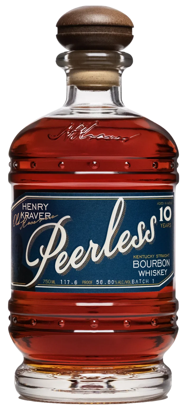 Peerless Henry Kraver Old Reserve 10 Year Old Bourbon
