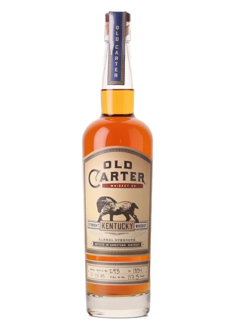 Old Carter Kentucky Whiskey Batch 1 117.5 Proof