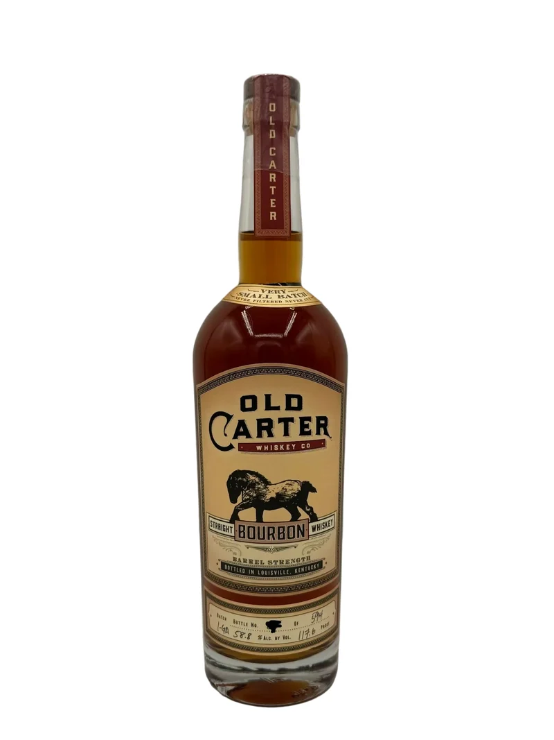 Old Carter Bourbon Whiskey Batch 1-GA 117.6 Proof