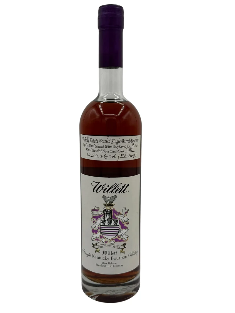 Willett Family Estate Single Barrel Bourbon 12 Year Old #1212 123 Proof (Sourced) SLOANTUCKY'S REVENGE