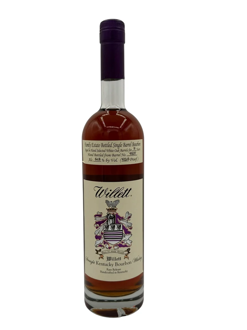 Willett Family Estate Single Barrel Bourbon 11 Year Old #9537 123.6 Proof (Sourced)