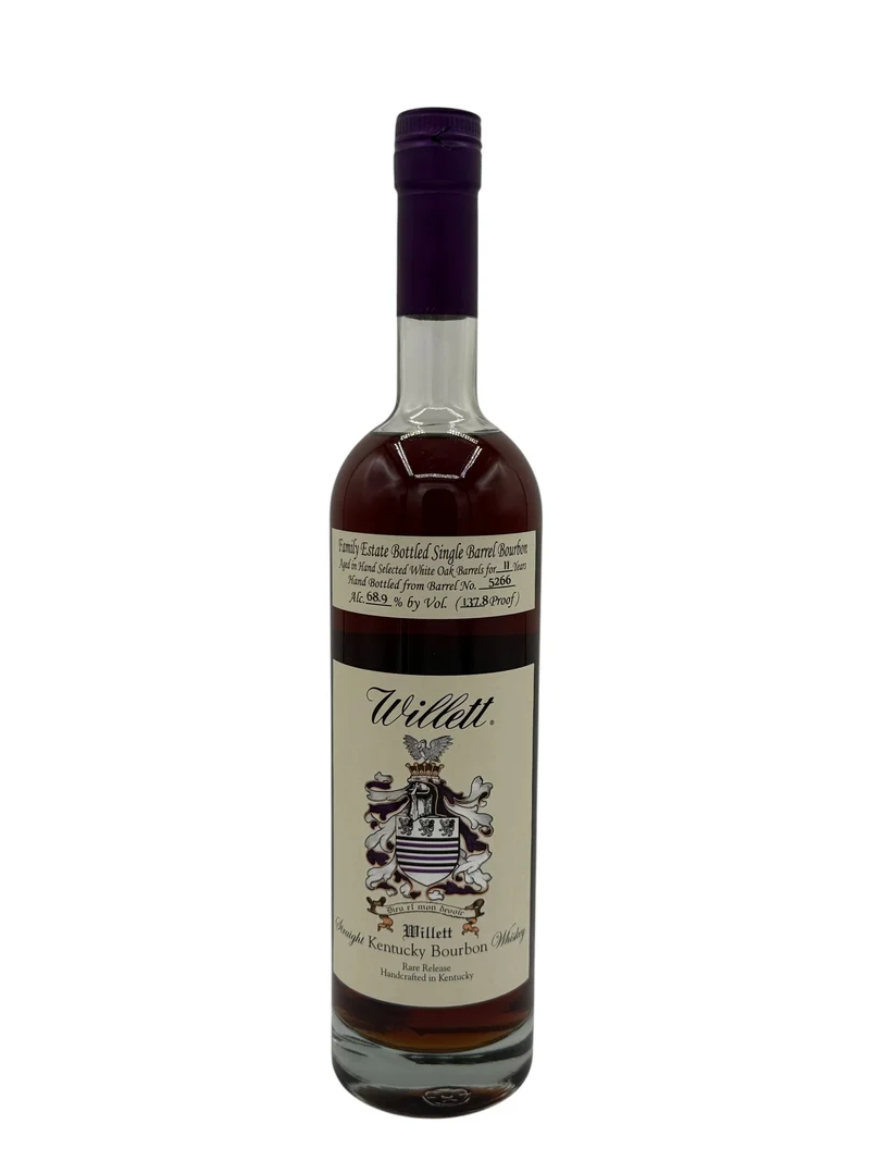 Willett Family Estate Single Barrel Bourbon 11 Year Old #5266 137.8 Proof (THE ESTATE TOUR)