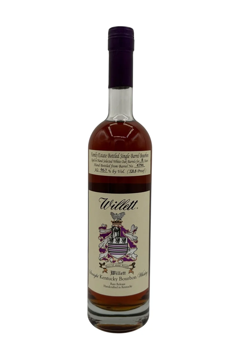 Willett Family Estate Single Barrel Bourbon 8 Year Old #4794 131.4 Proof