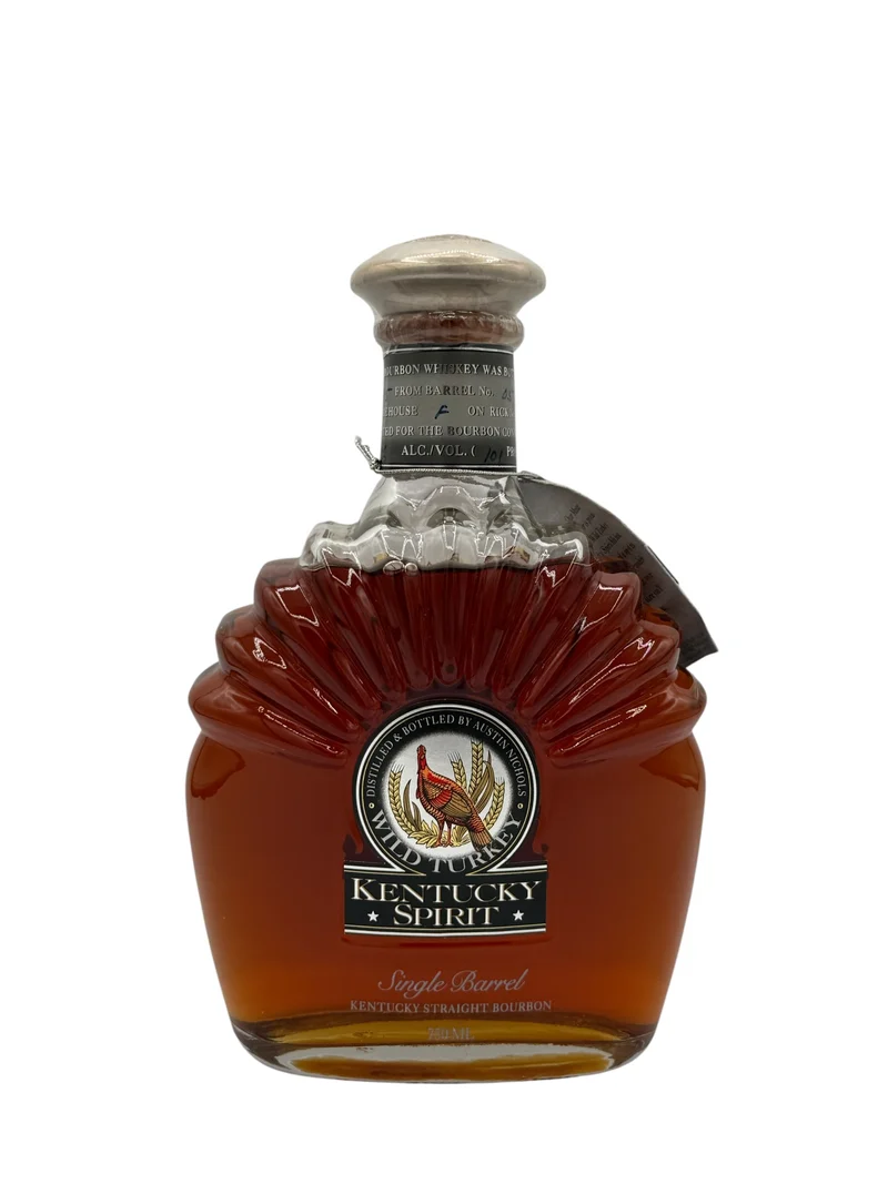 Wild Turkey Kentucky Spirit w/Tag (Pewter Top) 12-16-95 Barrel #05 101 Proof