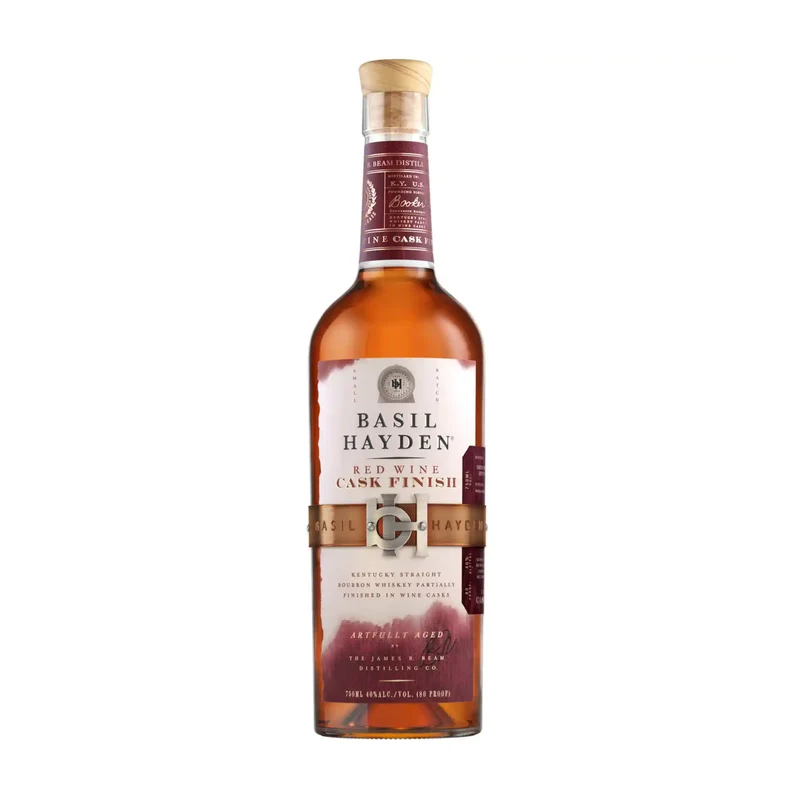 Basil Hayden's Straight Bourbon Small Batch Red Wine Cask Finish Artfully Aged