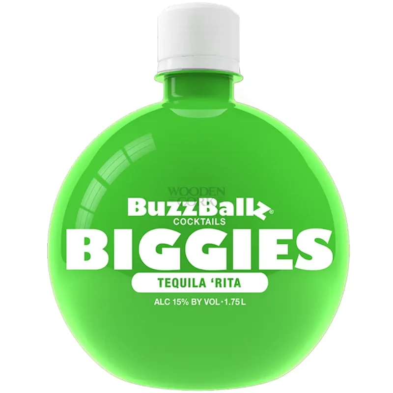 BuzzBallz Biggies Tequila 'Rita Pre-Mixed Cocktails 1.75L