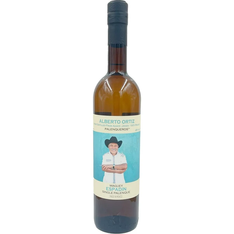 Palenqueros Alberto Ortiz Espadin 49% 750ml Single Palenque 100% Maguey