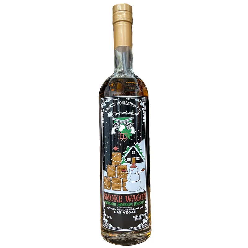 Smoke Wagon Straight Bourbon Christmas 2024 Limited Edition