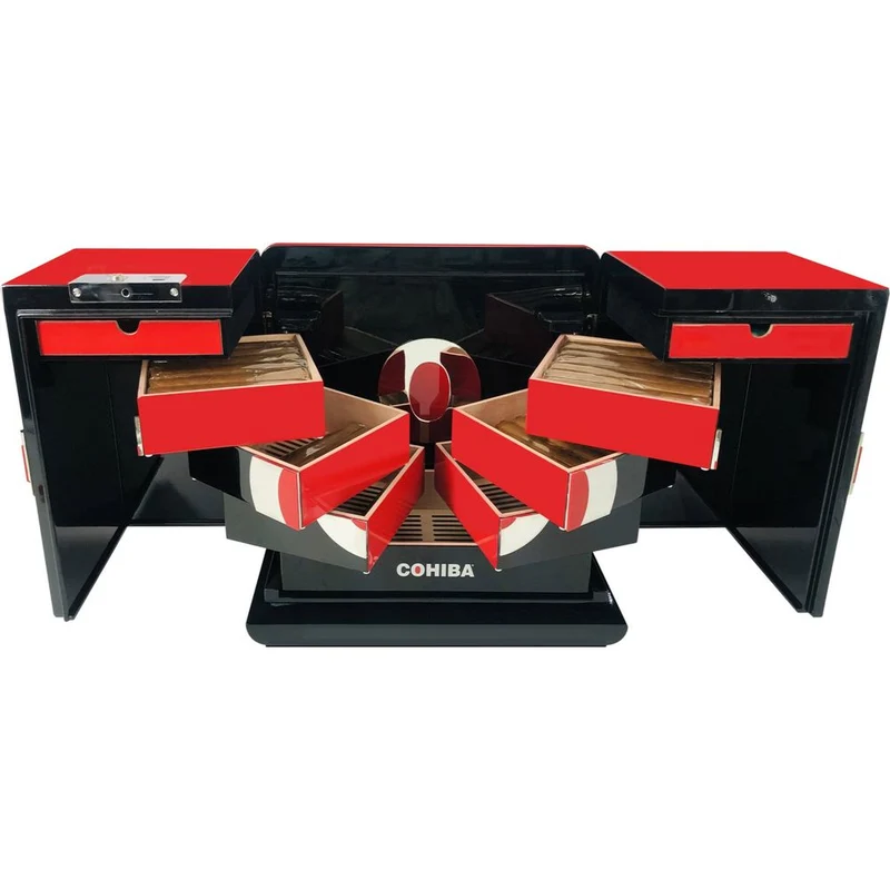 Cohiba Biometric Humidor + 106 Cigars