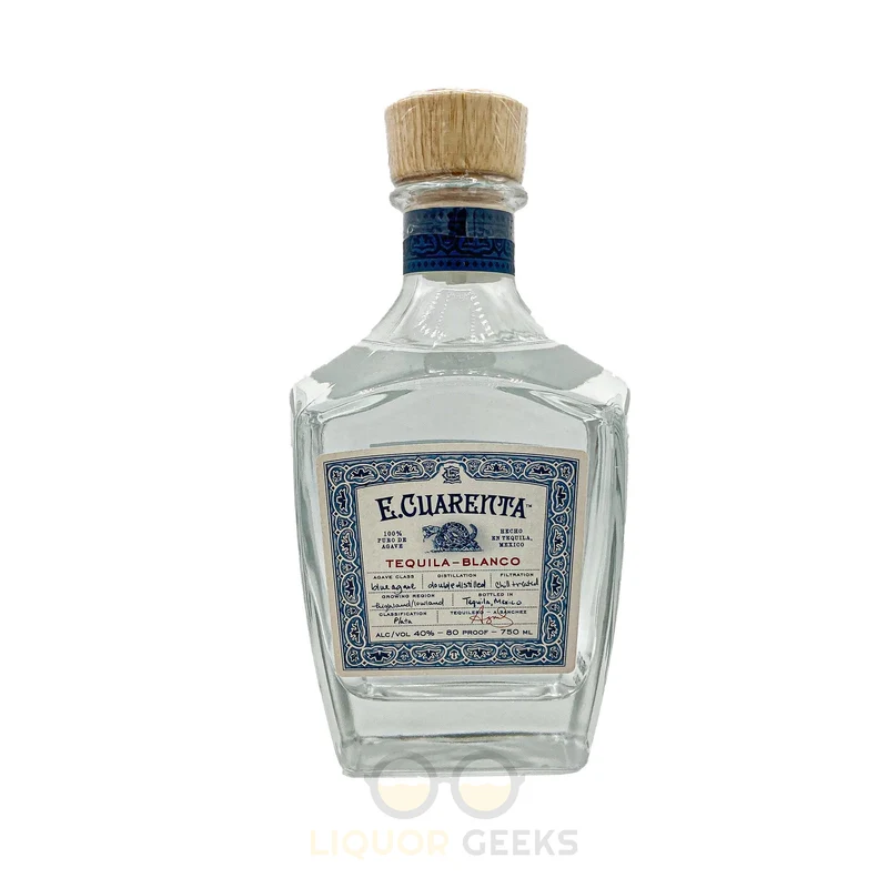 E Cuarenta Tequila Blanco