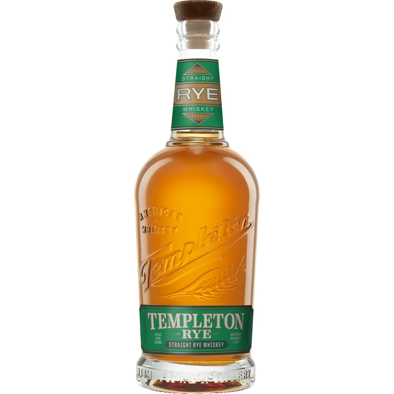 Templeton Aged In New Oak Barrels Straight Rye Whiskey