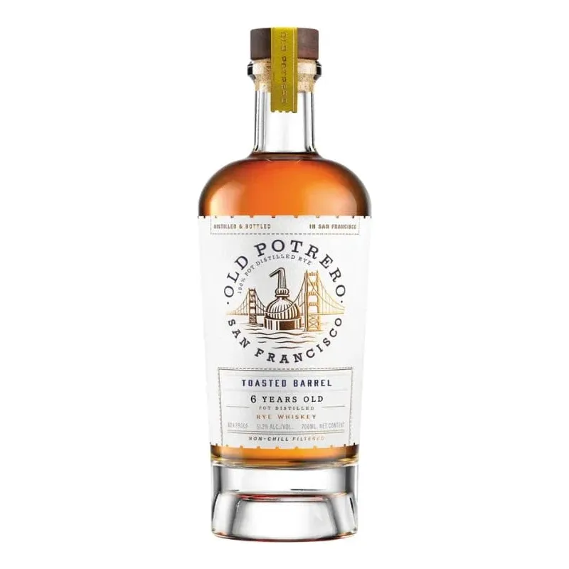 Old Potrero 6 Year Toasted Rye Whiskey 700mL