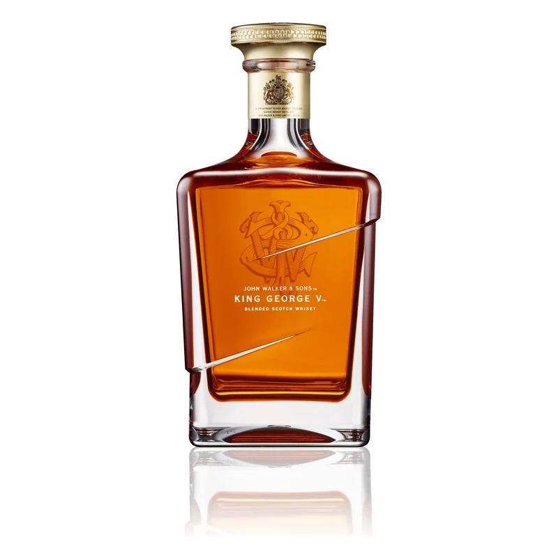 Johnnie Walker Blended Scotch Blue Label King George V Edition Whiskey
