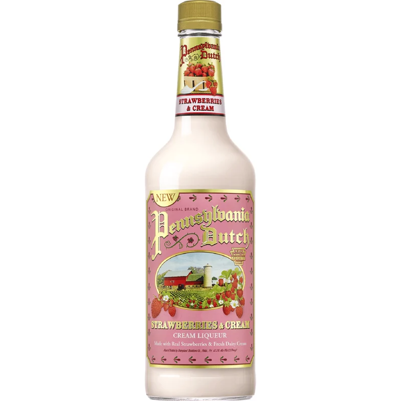 Pennsylvania Dutch Strawberries Cream Liqueur