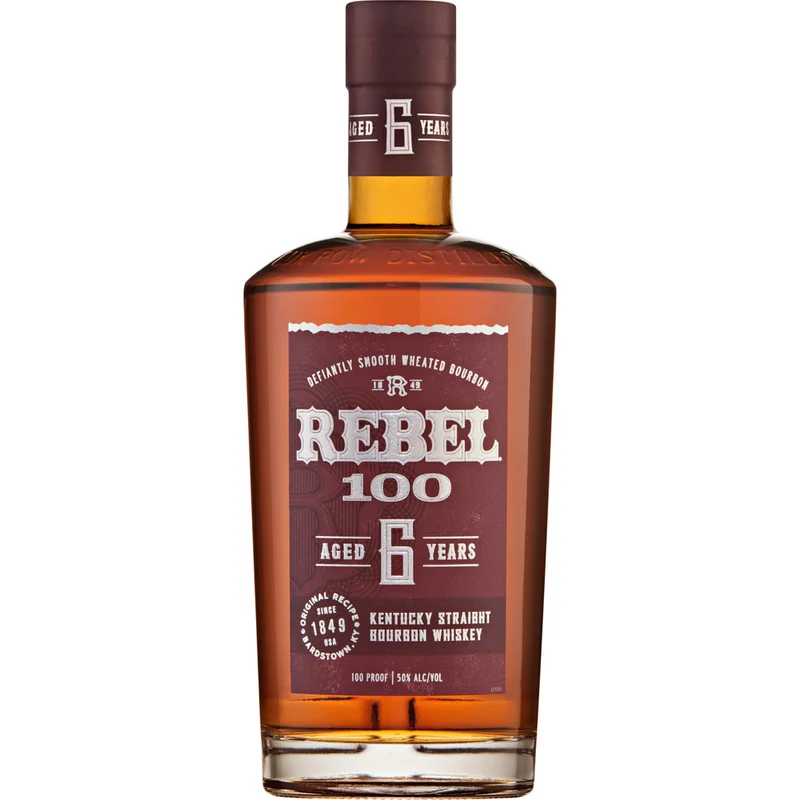 Rebel Kentucky Straight Bourbon Whiskey 6 Year 100 Proof