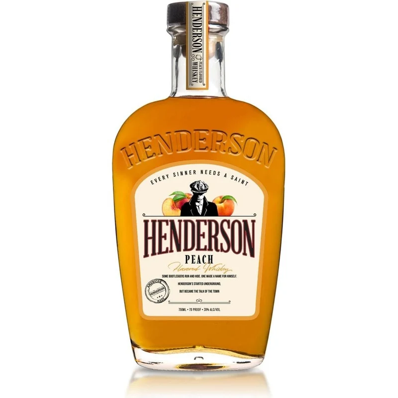Henderson Peach Flavored Whiskey