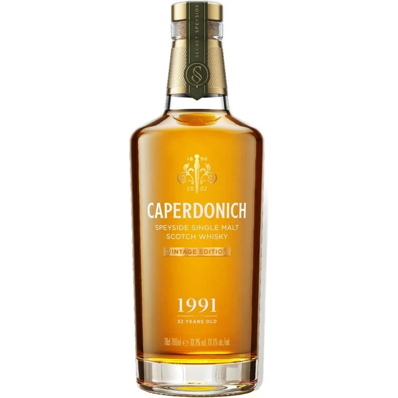 Caperdonich Single Malt Scotch Whiskey Secret Speyside 1991 32 Year