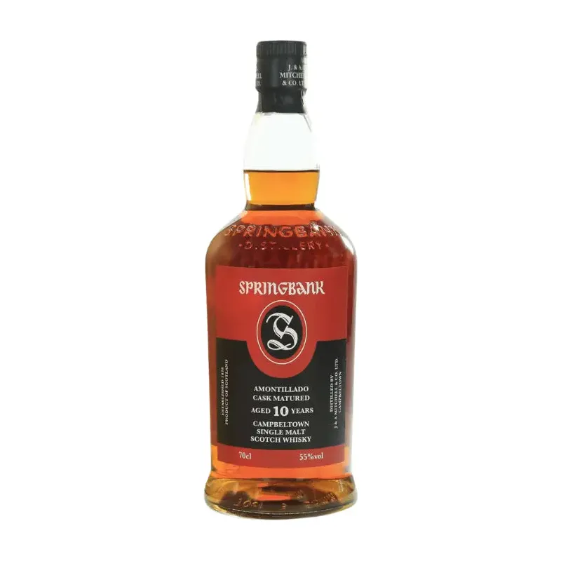 Springbank 10 Year Amontillado Cask Single Malt Scotch Whisky 700mL