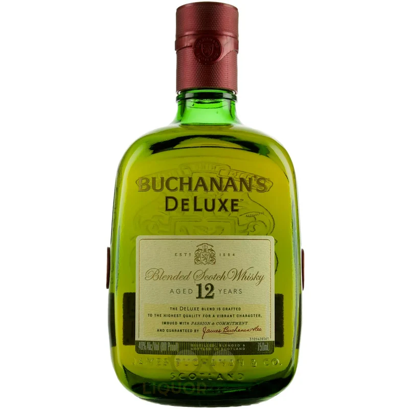 Buchanan's Blended Scotch Deluxe 12 Year Old Whiskey