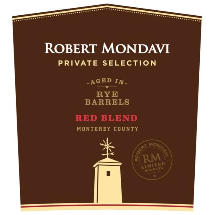 Robert Mondavi Private Selection Red Blend Aged In Rye Barrels Monterey County