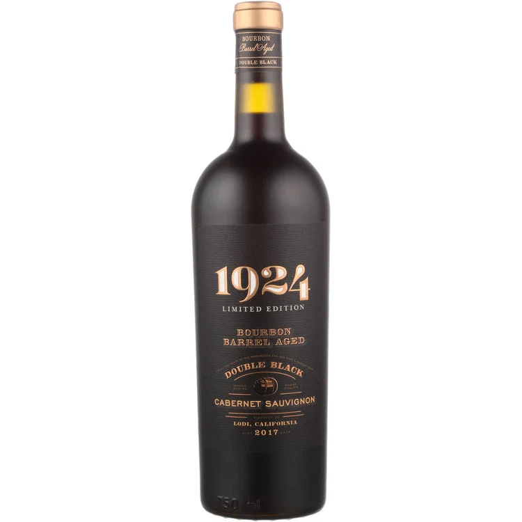 Gnarly Head Cabernet Sauvignon Bourbon Barrel Aged Double Black 1924 Limited Edit Lodi